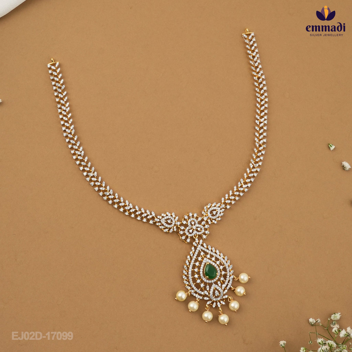 Elegant Premium CZ Necklace and Hangings