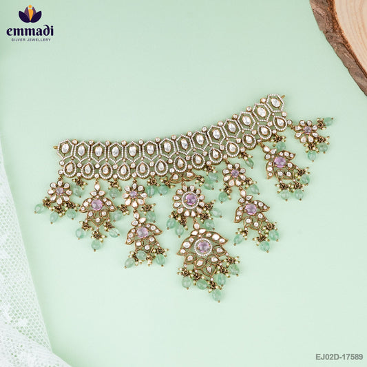 Exquisite Victorian Choker and Silver Jewellery Hangings by Geeta Agarwal & Gulshan Bano