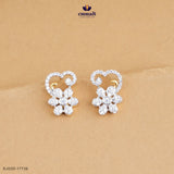 AMRYTTE Silver Studs with Premium CZ