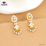 Anandamayi Premium CZ White Hangings