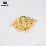 Shreya's Nakshi Green Choker: Handcrafted Indian Jewelry.
