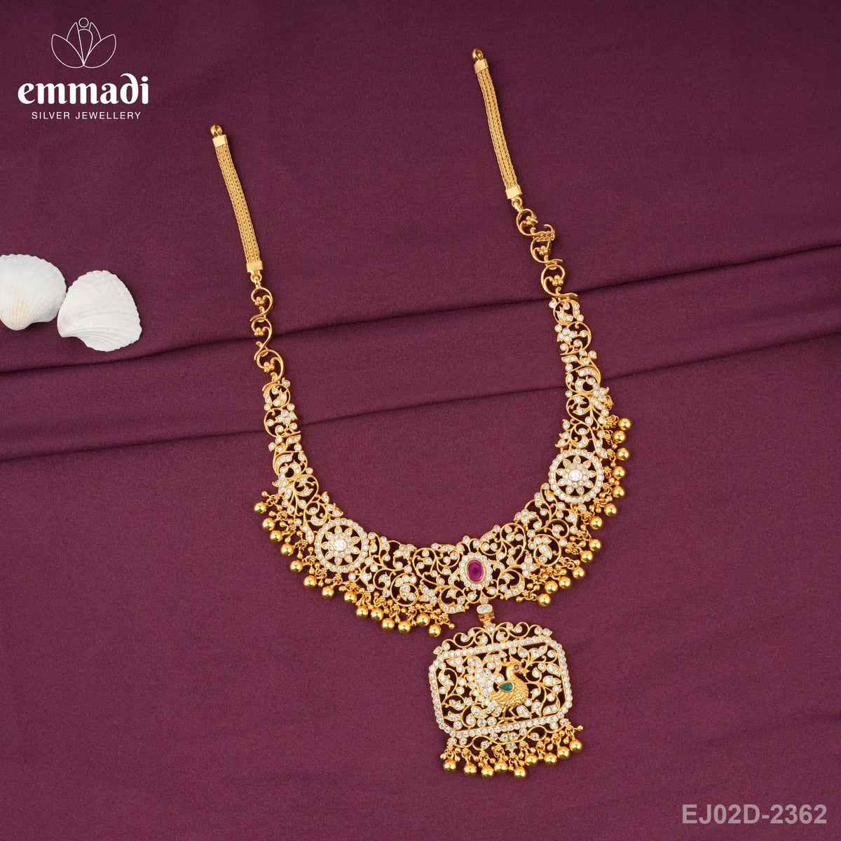 Eccha Stone White Necklace