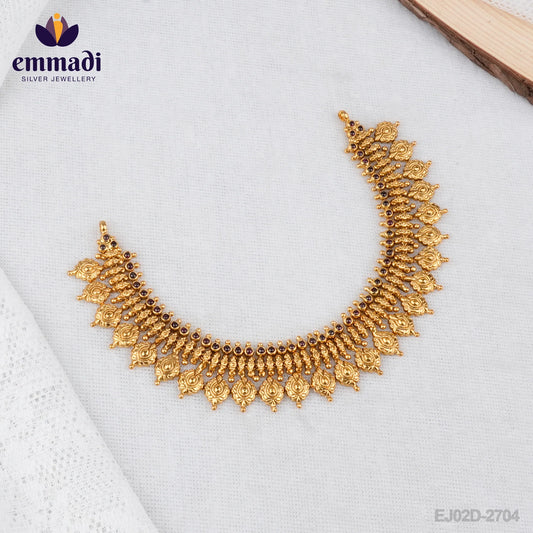 Sanskriti Jewels: Antique Red Necklace Collection