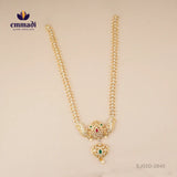 Ekaja Cz White Long Necklace