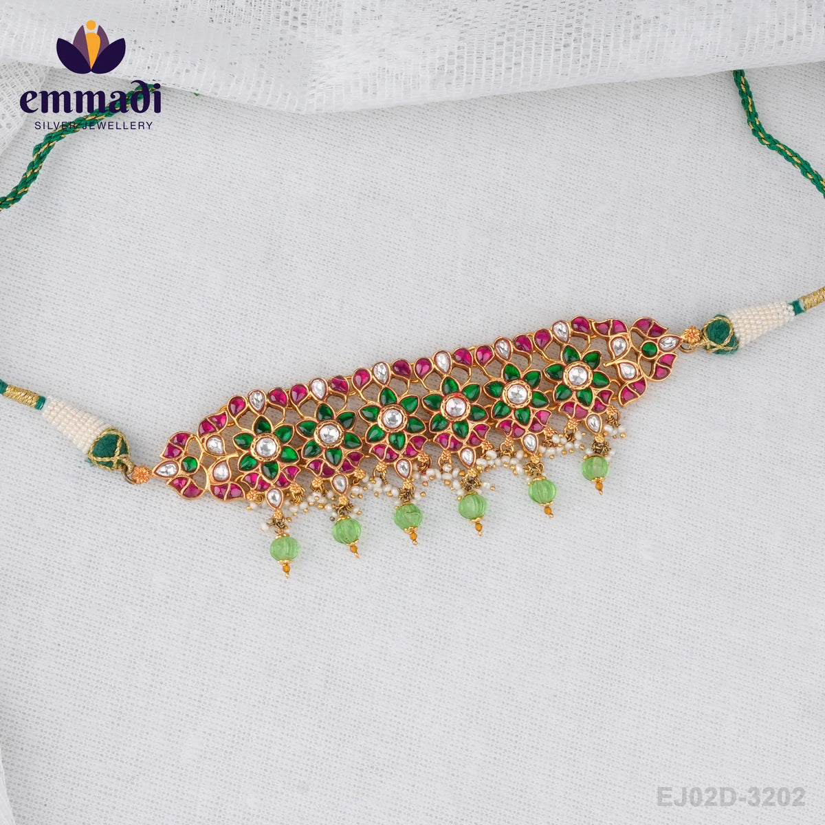 Ananya Jewels: Kundan Multi Choker Collection