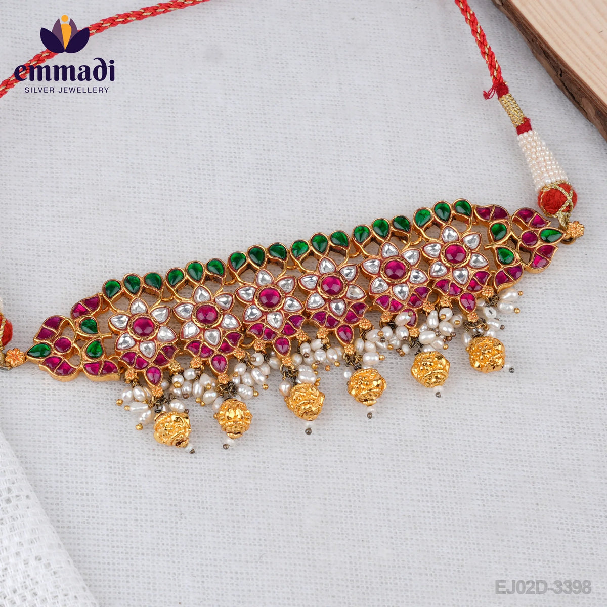 Ananya Jewels: Kundan Multi Choker Collection