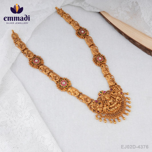 Rani's Jewellery Collection- Kundan Nakshi Multi Long Necklace