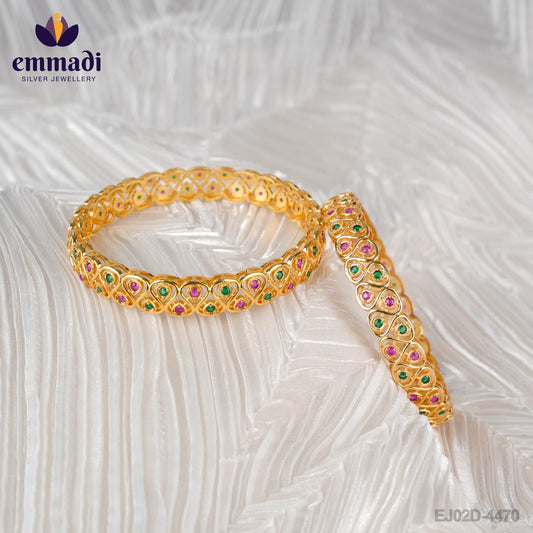 Shradha's CZ Multi Bangles - Handcrafted Indian Jewellery