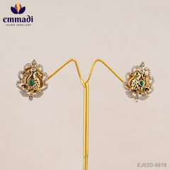 Radha's Chandbali Multi Buttalu: Exquisite Handcrafted Indian Jewelry