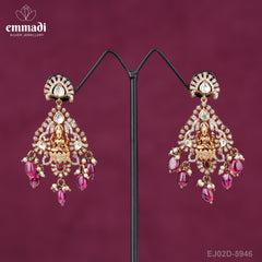 Shubha Moissanite Victorian Multi Ear Tops/Studs