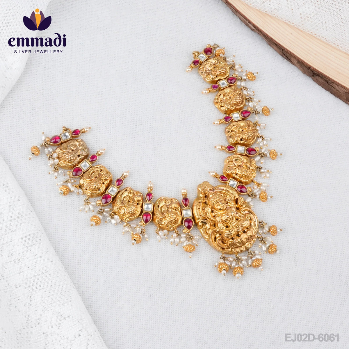 NAKSHI MULTI NECKLACE: Exquisite Indian Jewellery crafted with Pure Gold Plating and Pure 92.5 Silver