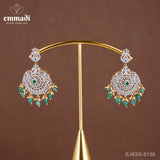 Oshma & Padma Premium Cz Green Pendant and Hangings Collection