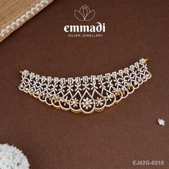 Ramra Premium Cz White Choker