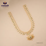 Surya Antique Green Long Necklace