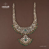 Bekura Victorian Green Long Necklace