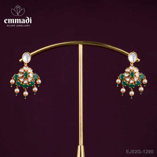 Devala Moissanite Green Hangings