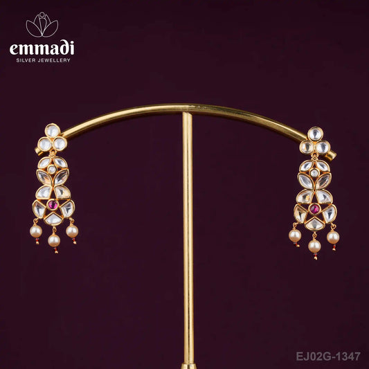 Dipaka Moissanite Pink Hangings