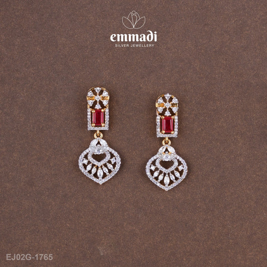 Itkila Premium Cz Red Hangings