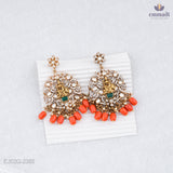 Chaitali & Pranavi Elegant Victorian Long Necklace with Hangings