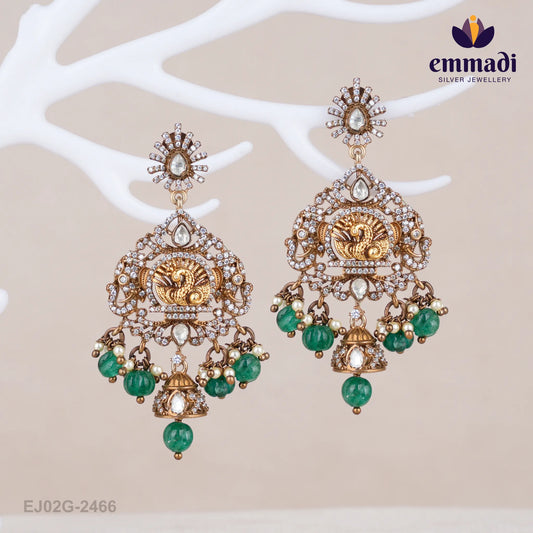 Pooja Exquisite Victorian White Jewellery