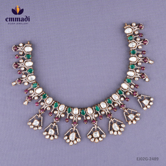 Mohona Victorian Multi Necklace