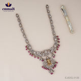 Saisha Victorian White Long Necklace