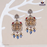 Daman Tanaya Victorian Multi Long Necklace and Hangings Set