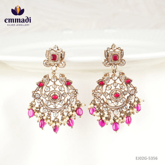 Chithra Victorian Pink Hangings