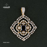 Dushala Premium Cz Blue Pendant