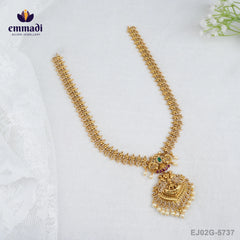 Grishma Premium Antique Multi Long Necklace