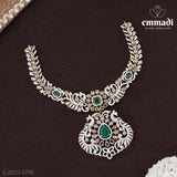 Archana’s Elegant CZ Necklace and Hansaja Premium CZ Hangings
