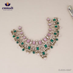 Harsika Victorian Multi Necklace