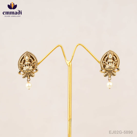 Shanti's Premium Antique NA Studs: Exquisite Indian Jewelry Collection