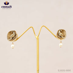 Shanti's Premium Antique NA Studs: Exquisite Indian Jewelry Collection