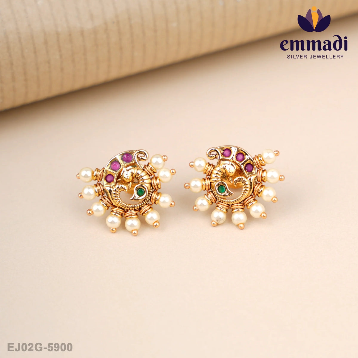 Hiranya Premium Antique Multi Studs