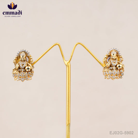 Shanti's Premium Antique NA Studs: Exquisite Indian Jewelry Collection