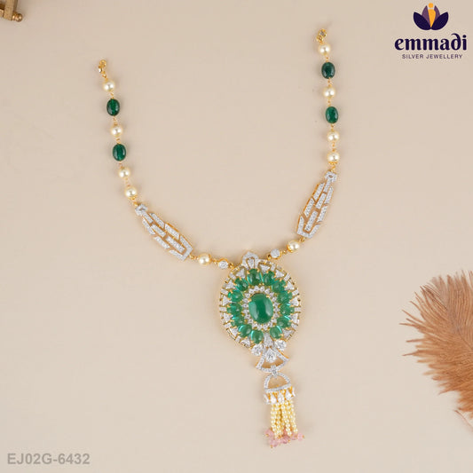 Kuntala Premium Cz Multi Necklace