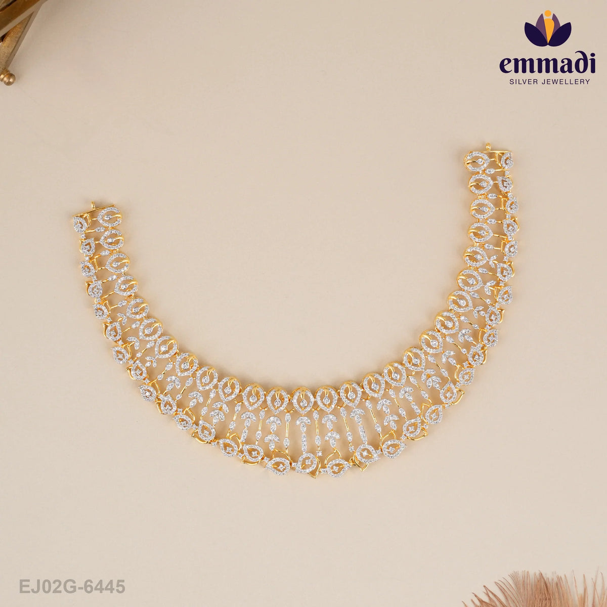 Laksa?a Premium Cz White Necklace