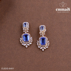 Mallara Premium Cz Blue Hangings