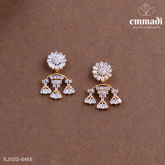 Mandita Cz White Hangings