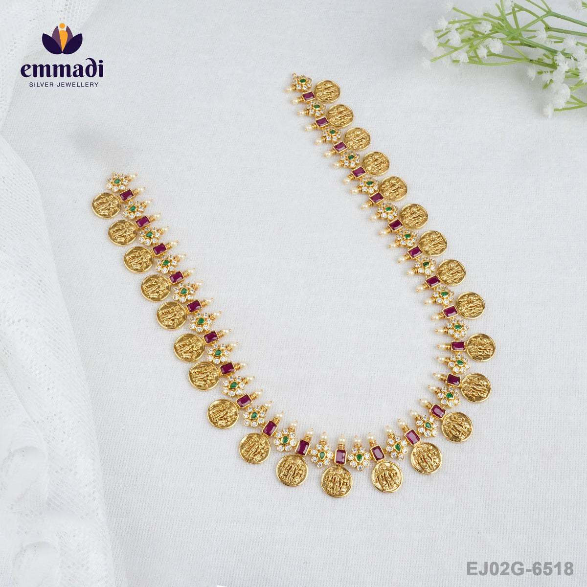 Manjika Premium Antique Multi Long Necklace