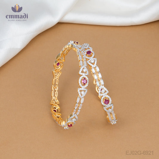 Vithika Elegant Premium CZ Bangles