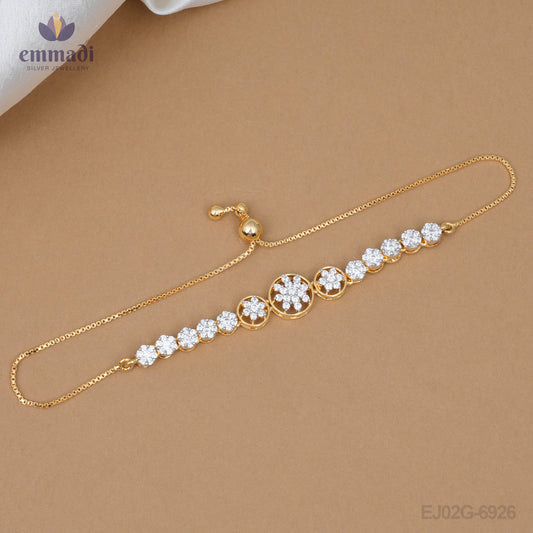 Girija’s Elegant Premium CZ Bracelet