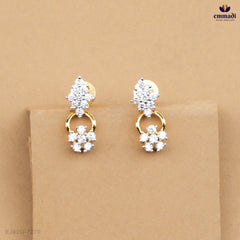 ADVIKA Arisha Elegant Exquisite CZ Necklace and Hangings Set