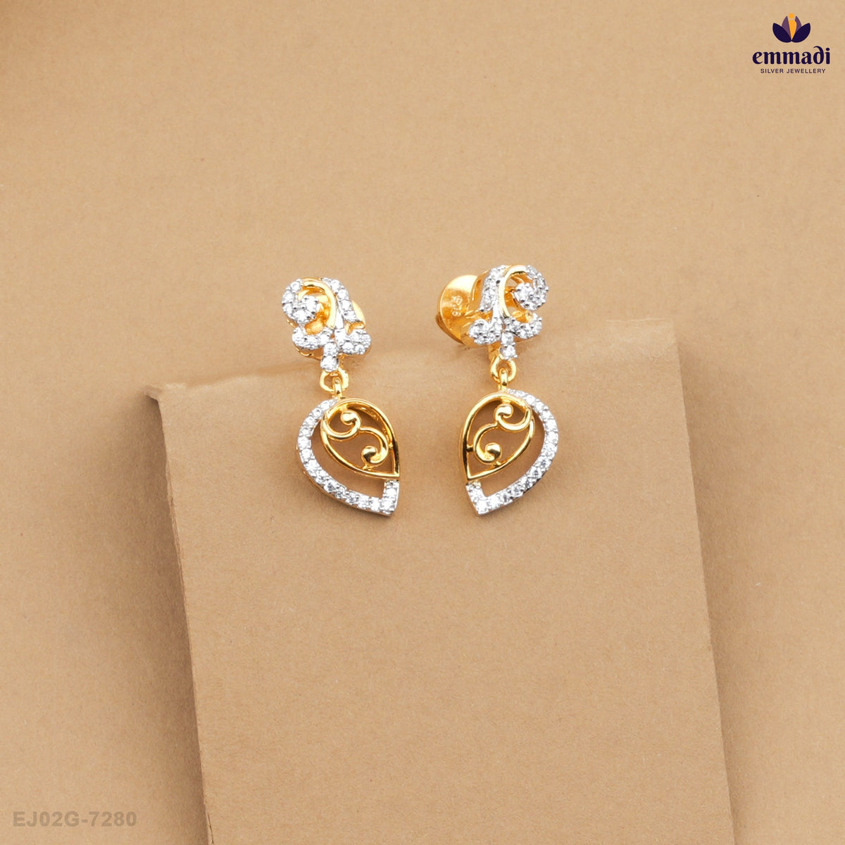 JASLEEN Exquisite Premium CZ Hangings