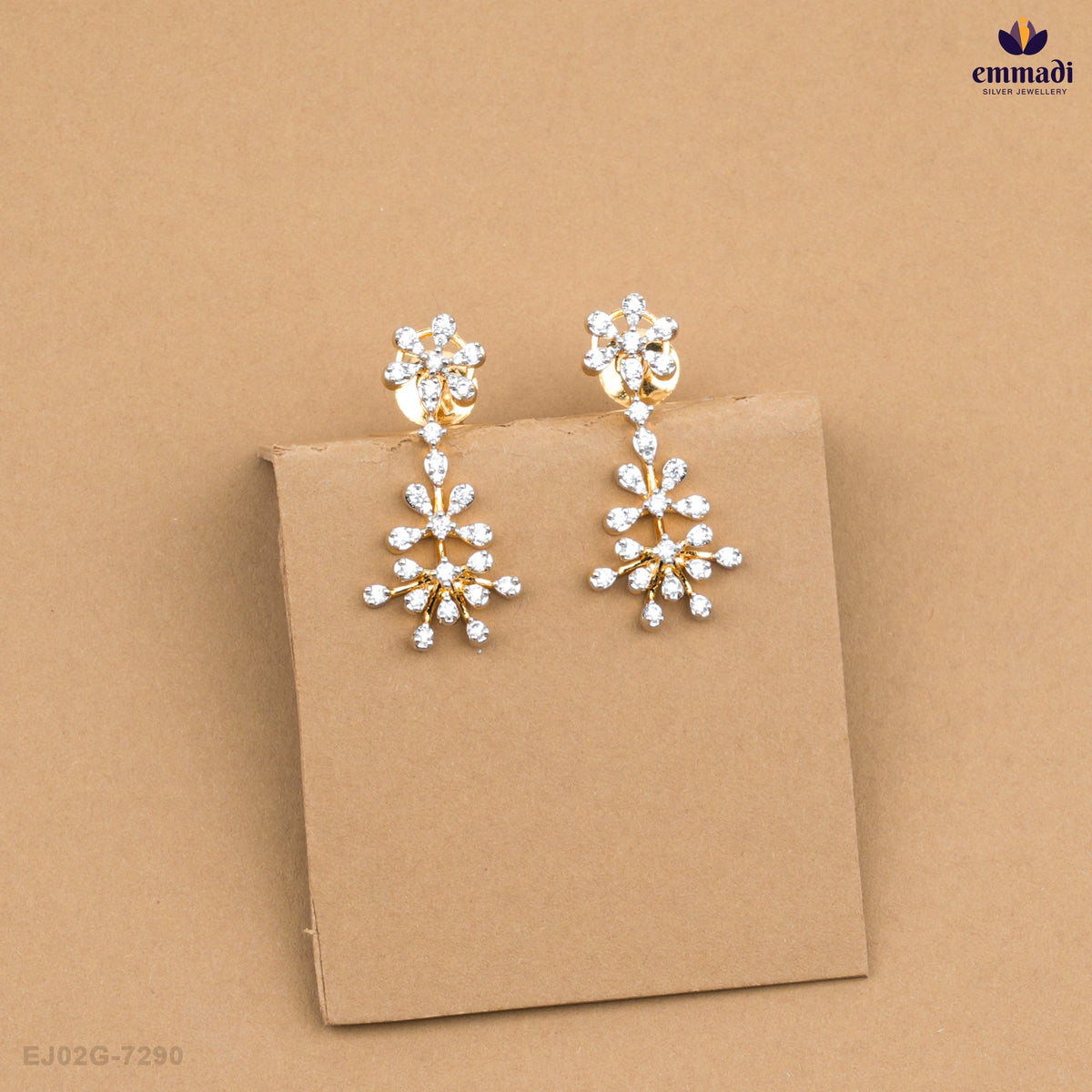 TISHA Elegant White CZ Hangings