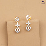 Elegant CZ Necklace and Exquisite Silver Hangings