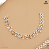 Sofia Elegance & Sonali's Premium CZ Necklace and Hangings Set
