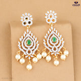 Sadhika Premium Exquisite CZ Necklace and Hangings Collection