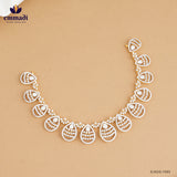 Anuja Silver Necklace with Premium CZ